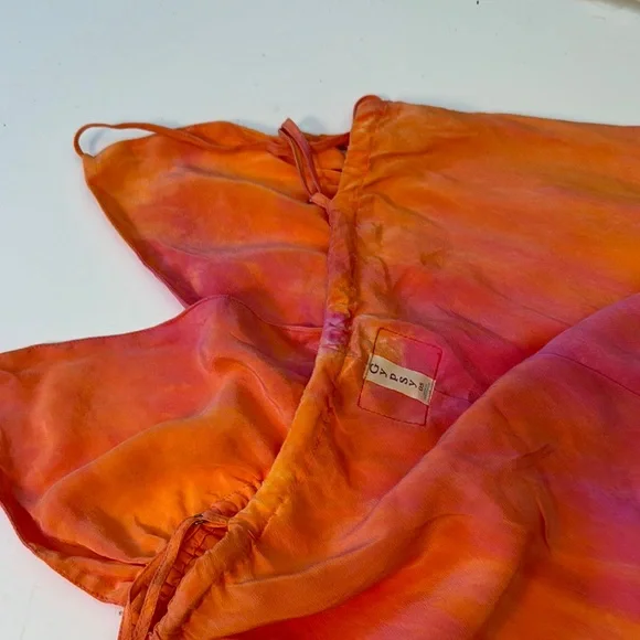 Gypsy 05 Orange and Pink Mini Dress - Picture 6 of 8